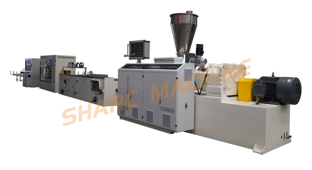 SJSZ series conical twin-screw extruder